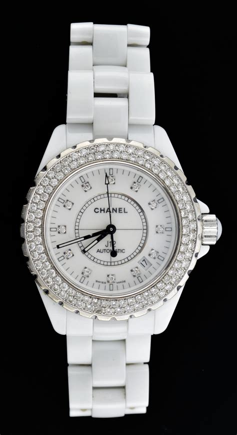 chanel white j12 watch fake|chanel j12 diamond bezel.